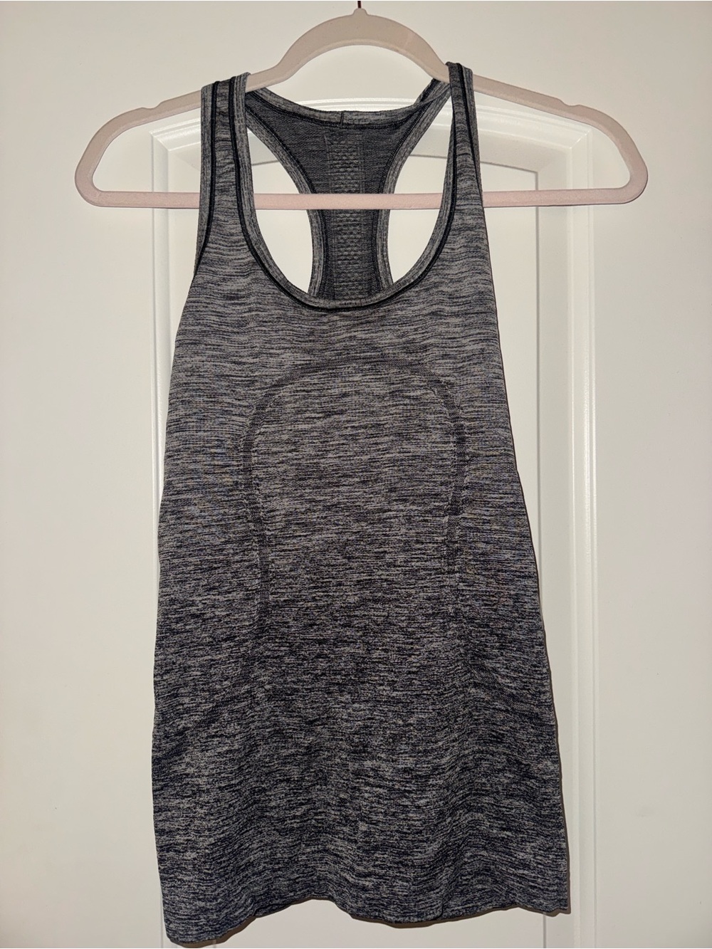 lululemon athletica Heathered Dark Gray Racerback Tank